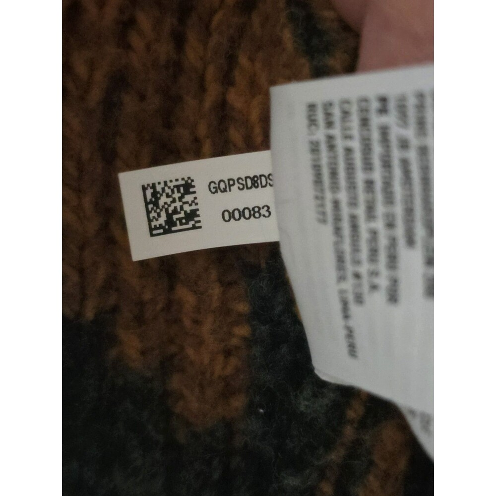 American Eagle Women’s Wool Blend Aztec Southwest Zip Knit Sweater Jacket S/P... - Picture 11 of 14